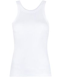 Gucci Curved Rib Tank - Wit