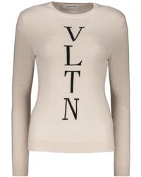 Valentino Garavani - Round-Neck Knitwear - Lyst