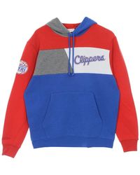 Mitchell & Ness - Nba Color Blocked Fleece Hoodie - Lyst