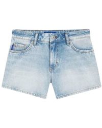 HUGO - Korte Broeken ,Blauw ,Denim Galimon Denim Shorts - Lyst