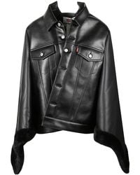 Junya Watanabe - X Levis Leather Jacket - Lyst