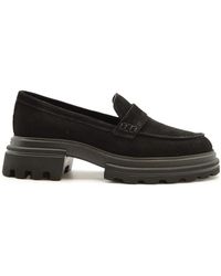 Hogan - Wildleder loafer - Lyst