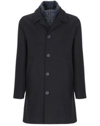 Herno - Jassen ,Zwart ,Single-Breasted Coats - Lyst