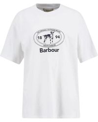 Barbour - T-Shirts - Lyst