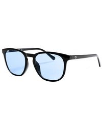 Guess - Accessoires ,Zwart ,Ronde Acetaat Zonnebril Met Uv-Bescherming - Lyst