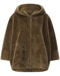 Betta Corradi - Jassen Van Imitatiebont En Shearling - Lyst