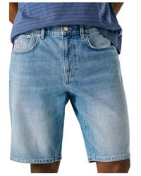 Pepe Jeans - Denim Shorts - Lyst