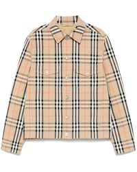 Burberry - Vintage Check Canvas Jas - Lyst
