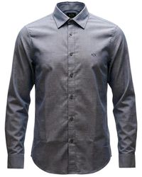 ARMANI EXCHANGE - Casual Shirts - Lyst