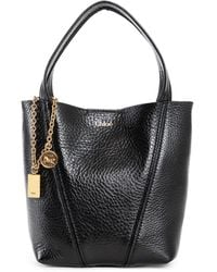 Chloé - Kleine leder-tasche mit abnehmbarem anhänger - Lyst
