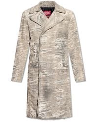 DIESEL - Single-Breasted Coats - Lyst