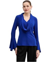 Joseph Ribkoff - Blouse Met Col En Wijde Mouwen - Lyst