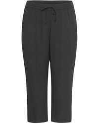 Kaffe - Cropped Trousers - Lyst