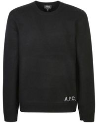 A.P.C. - Round-Neck Knitwear - Lyst
