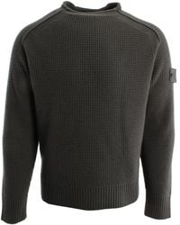 Stone Island - Round-Neck Knitwear - Lyst