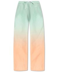 A.P.C. - Broeken ,Veelkleurig ,Polyester Haze Broeken - Lyst