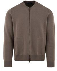 Drumohr - Full-Zip Gebreide Bomber - Lyst
