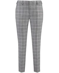 PT01 - Geruite Tailored Fit Broek - Lyst