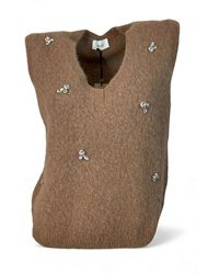 ViCOLO - Mouwloze Gebreide Vest - Lyst