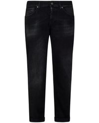 Dondup - Jeans neri in denim elasticizzato skinny-fit - Lyst