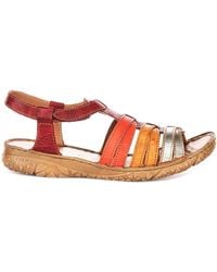 Josef Seibel - Flat Sandals - Lyst