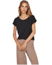 Vila - Dreamers T-Shirt Met Korte Mouwen Voor Vrouwen - Lyst