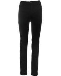 Cro - Broeken ,Zwart ,Katoen Magic Fit Slim Zwarte Broek - Lyst
