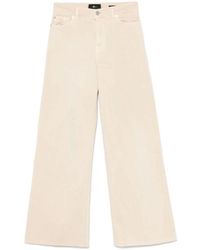 7 For All Mankind - Wide Jeans - Lyst