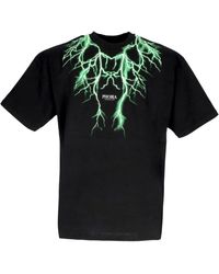 PHOBIA ARCHIVE - Tops ,Zwart ,Katoen Front Lightning Tee - Lyst