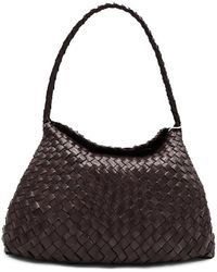 Dragon Diffusion - Tassen ,Bruin ,Leer Santa Maria Mini Tote - Lyst