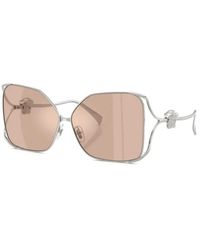 Versace - Quadratische Sonnenbrille - Lyst