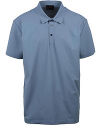 Peuterey - Tops ,Blauw ,Polo Tessuto Tecnico - Lyst