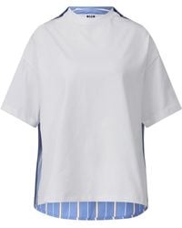 MSGM - T-Shirts - Lyst