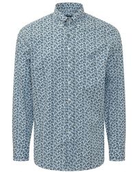 Etro - Roma Logo Bd Shirt - Lyst