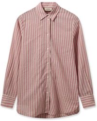 Mos Mosh - Camisa de lino con mangas largas y cierre de botones - Lyst