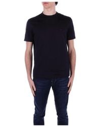 Emporio Armani - Reis Essentieel T-Shirt Blauw - Lyst