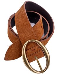 Orciani - Cintura da in nabuck. prodotto in italia. - Lyst