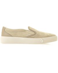Dior - Suede slip-on loafers - Lyst
