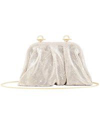 Benedetta Bruzziches - Weiße Aluminium-Mesh-Schultertasche - Lyst