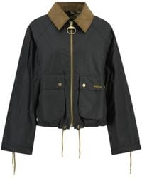 Barbour - Marron Waxed Jacket - Lyst