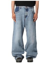Balmain - Wide Jeans - Lyst