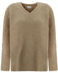 Loulou de Saison - V-Neck Knitwear - Lyst