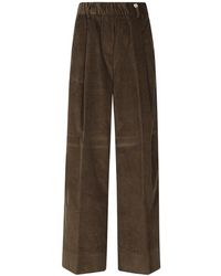 Myths - Broeken ,Bruin ,Pant Lungo - Lyst