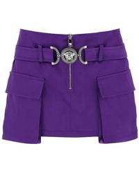 Versace - Skirts > short skirts - Lyst