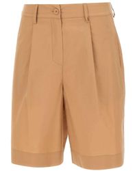 Kaos - Pleated Tailored Shorts - Lyst