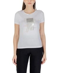 EA7 - 7W000187 Af10373 Logo Series T-Shirt - Lyst