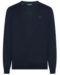 Sun 68 - Round-Neck Knitwear - Lyst