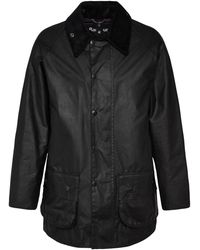 Barbour - Jassen ,Zwart ,Katoen Beaufort Waxed Jacket - Lyst