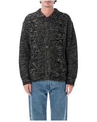 Obey - Truien & Vesten ,Grijs ,Katoen Isar Cardigan - Lyst