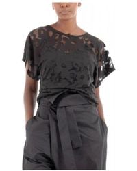 BOSS - Blouses - Lyst